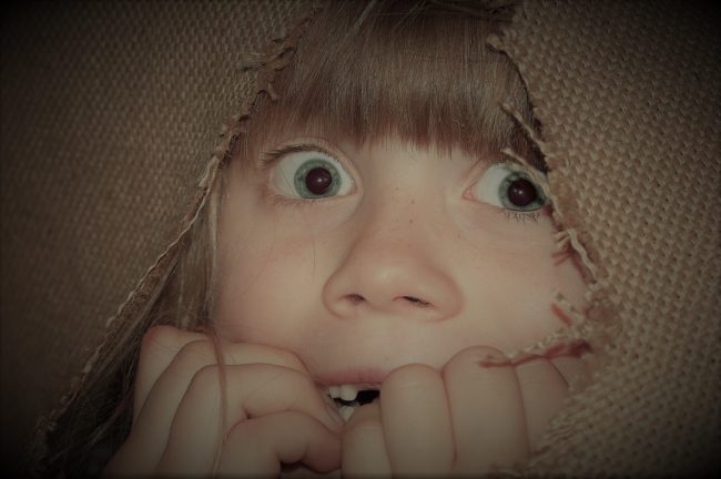 enfant effrayé Stop au porno