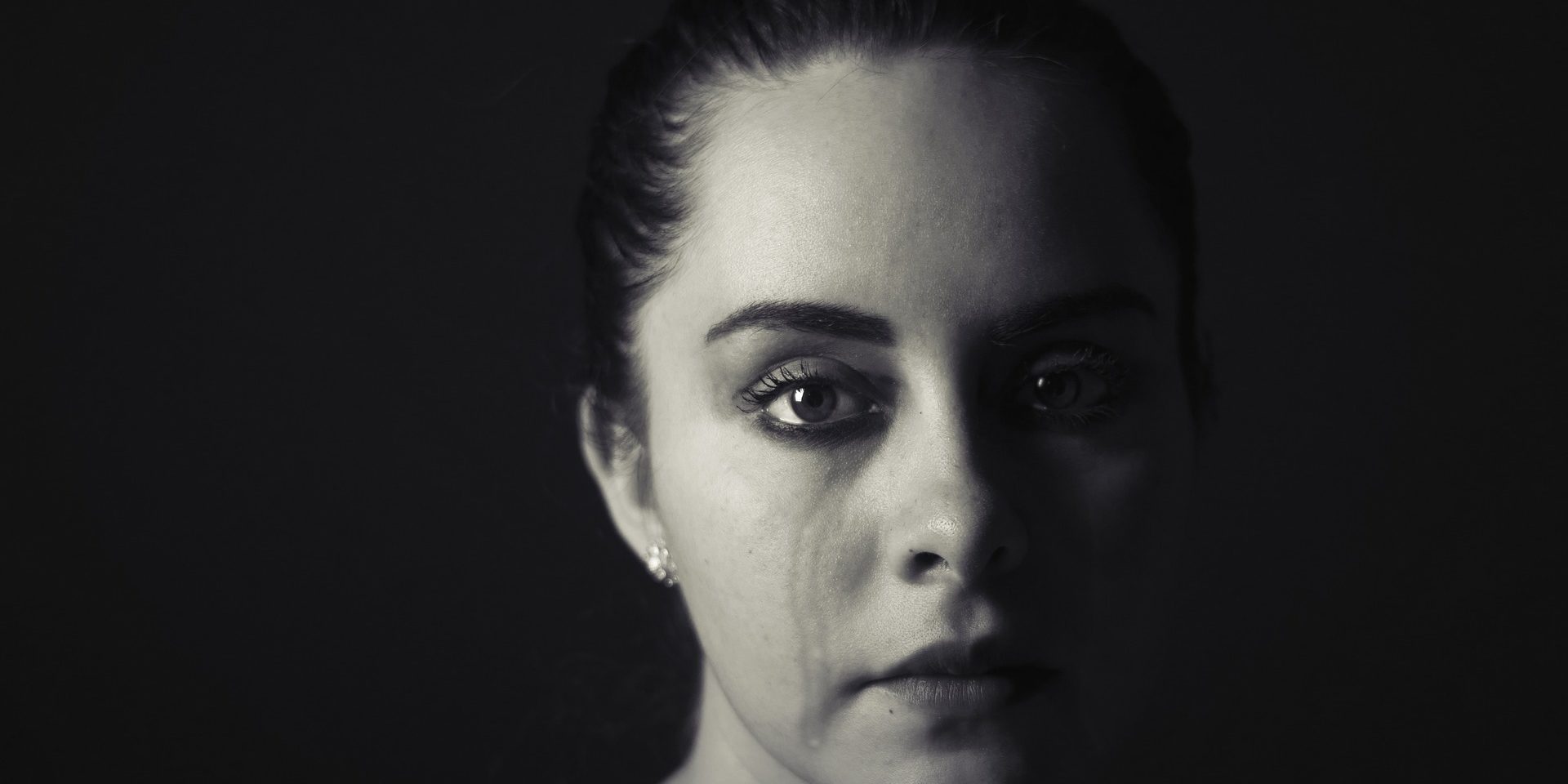 Femme en pleurs Stop au porno